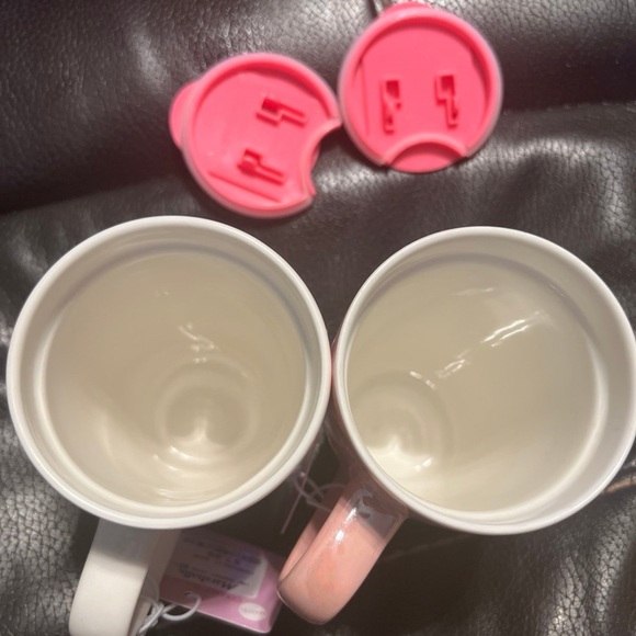 Barbie Ceramic Travel Mugs w/ Lids Bundle New - Picture 6 of 7